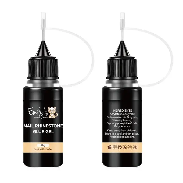 Nail Rhinestone Glue Gel 10g (Bottle)