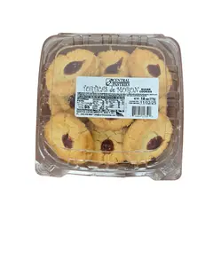 Central Pastry Guava Torticas De Moron 18oz Fruit Cookies Airy Crispy Snack with Real Guava Flavor