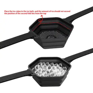 Ice-bath Silicone Portable Device