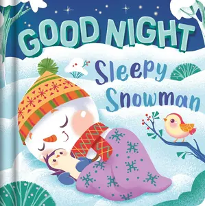 USED-Goodnight, Sleepy Snowman: Padded Board Book by Igloobooks (Board book)