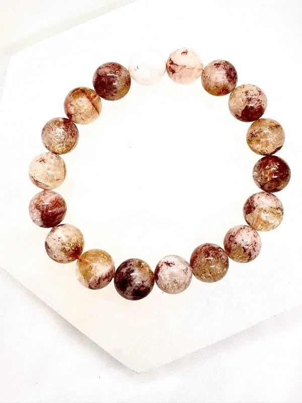 Urban Rutile’s Citrine and Fire Quartz beaded bracelet Urban Rutile’s Citrine and Fire Quartz beaded bracelet