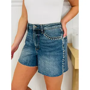 Judy Blue Steal the Show Stud Shorts