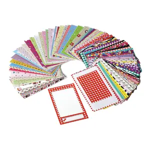 Zink Colorful, Fun & Decorative Photo Border Stickers for 2" x 3" Photo Paper (100 Pack)