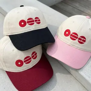 [Made-To-Order] Bangtan Comeback 2026 Embroidered 2 tones Hat, Unisex Hat For Fans Men Women