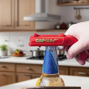 Bottle Opener, Manual Bottle Cap Launcher, Portable Bottle Cap Thrower, Outdoor Leisure Equipment for Home Party, Barbecue, Outdoor Gathering, Utensils, Home Bar Accessories