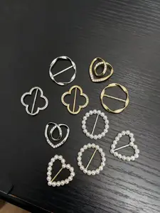 10pcs Shirt Hem Clips Pins Buttons, Fixed for Shirts, Undershirts, Windbreaker Belts, Scarves, Adjustable Clips, Versatile Stylish Accessories