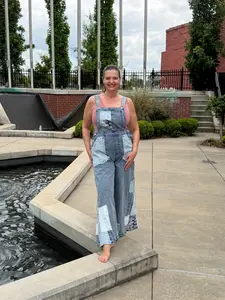 The Jeanette Patchwork Overalls