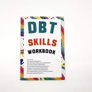 Cross-Border Dbt Skills Workbook, Emotional Regulation Notebook, Mental Health Relaxation Practice, Dpt Skill Journal