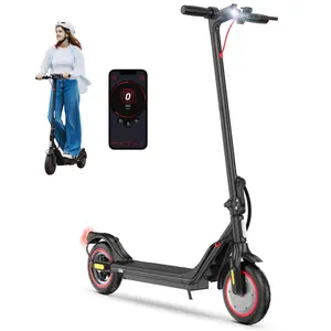 Hopcycle Wave9  Electric Scooter Adults & Big Kids, 22/18 Mph Top Speed, 18/19 Miles Long Range,Commuting Electric Scooter with Cruise Control, Double Braking Systems Escooter for Adults and Teens