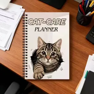 Cat Care Planner for Pet Owners, Track Cat Expenses Like Food, Supplies, Medical Costs, Essential Pet Management Tool, Organize Your Pets' Needs