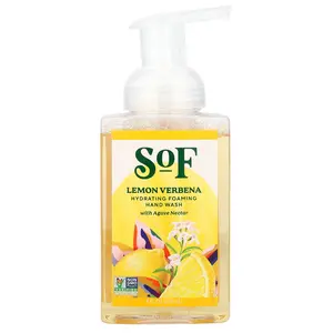 SoF Hydrating Foaming Hand Wash with Agave Nectar, Lemon Verbena, 8 fl oz (236 ml)