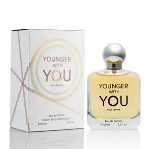 Urban Collection Younger With You Eau De Parfum for Women 100ml Romantic Floral Fruity Scent with Raspberry Rose Vanilla Long Lasting Elegant Fragrance