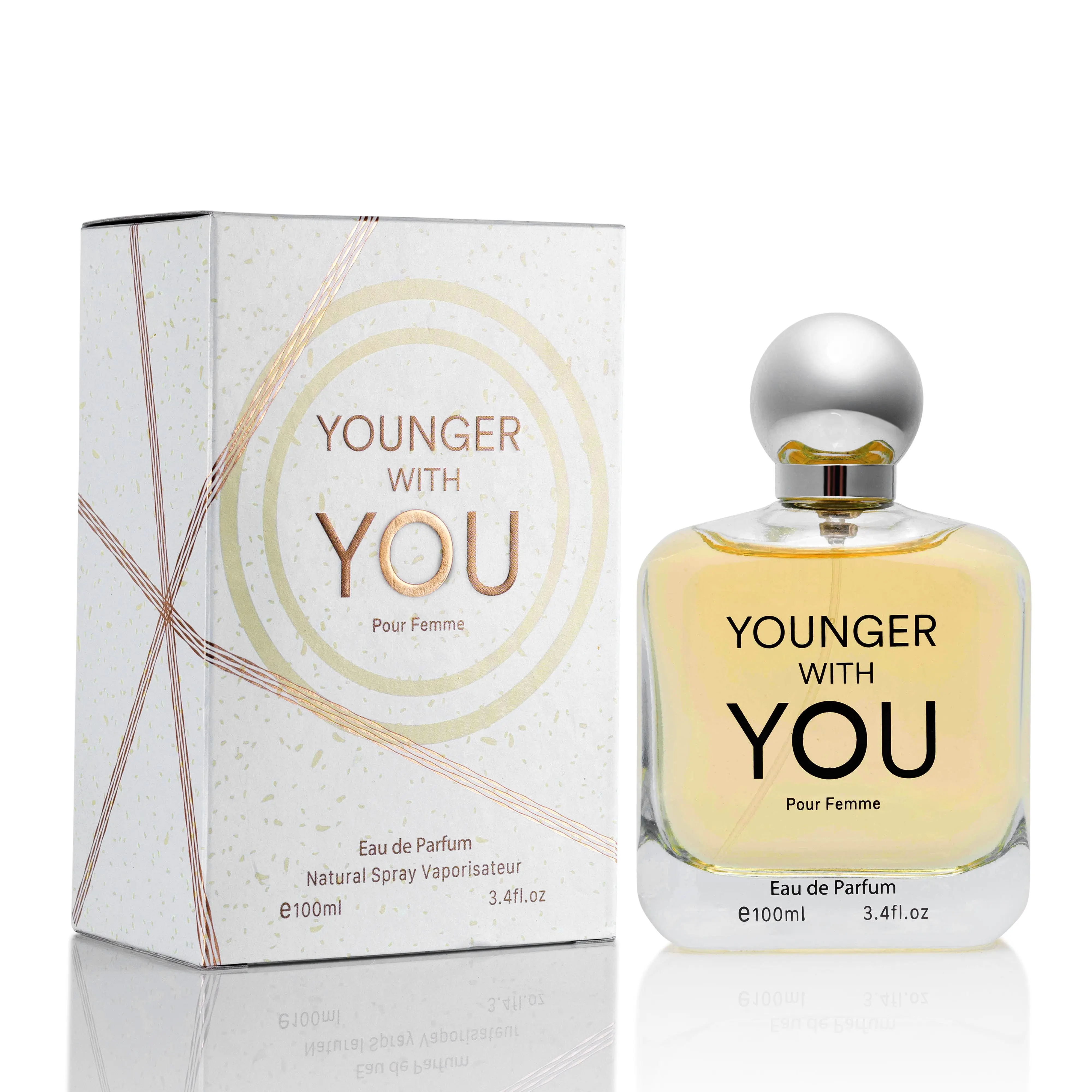 Urban Collection Younger With You Eau De Parfum for Women 100ml Romantic Floral Fruity Scent with Raspberry Rose Vanilla Long Lasting Elegant Fragrance, Edp Scents, Floral Citrus Scent