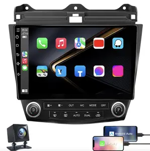 Car Stereo Radio with GPS WiFi BT FM Radio Android 13 for Honda Accord 7 03-07 2-64G