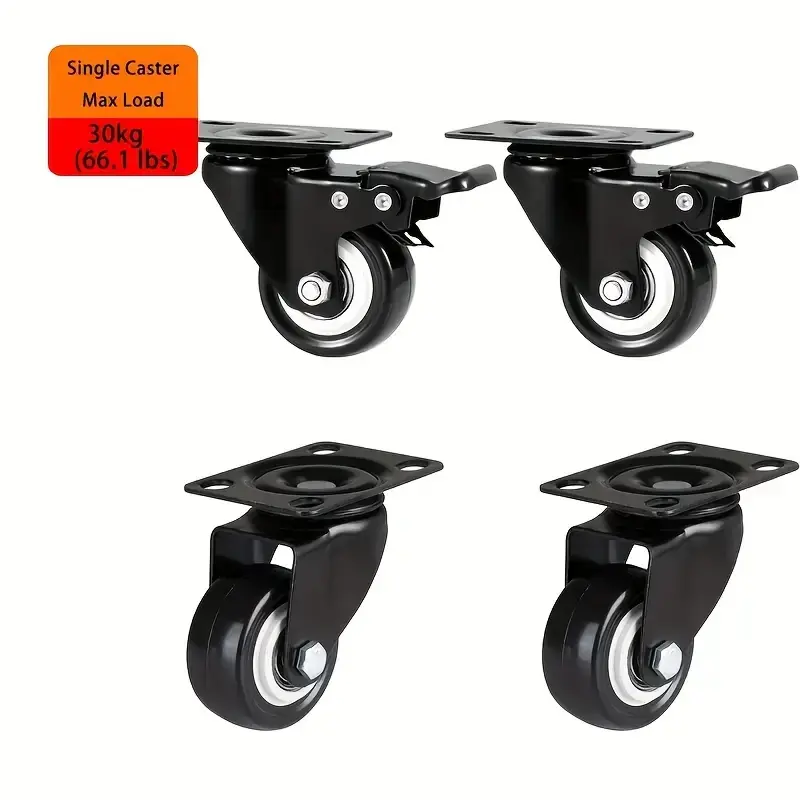 2 brakes, 2 rotating devices