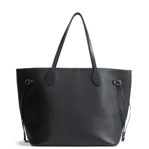 Pre-owned Louis Vuitton Epi leather Tote Bags Neverfull MM Epi Black