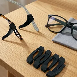 Anti-Slip Eyeglass Ear Hooks for Men and Women – Soft Silicone Glasses Grip Holder for Secure & Comfortable Fit