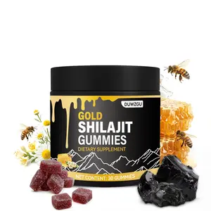 Shilajit Gummies-Organic Manuka Honey for Men & Women,  With TraceMinerals and Fulvic Acid ,Supports Focus, 30 Gummies