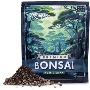 Bonsai Soil Mix for Thriving Indoor Bonsai Trees -  Potting Soil for  Bonsai Varieties -  Blend for Optimal Growth - Indoor  Soil - 4 Quarts