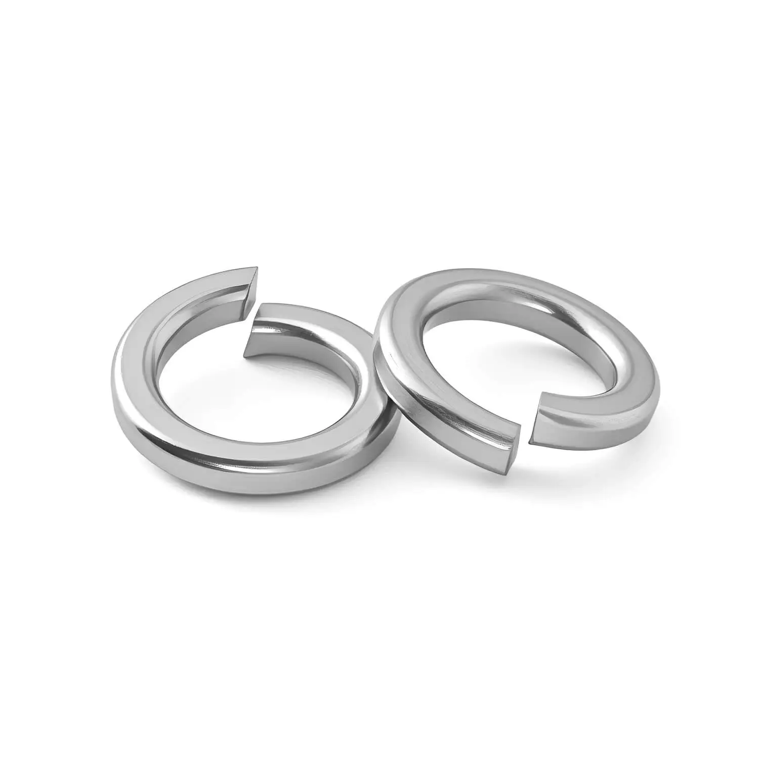 1/2'' (30 Pack) Split Lock Washer, (18-8) 304 Stainless Steel Spring Lock Washer