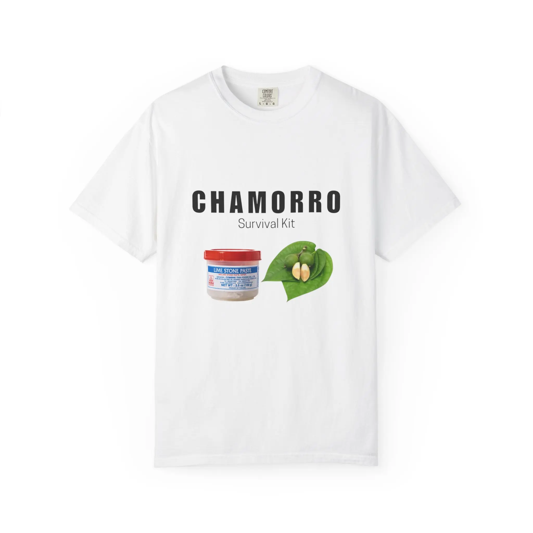 Chamorro Survival Kit T-Shirt, Unisex Graphic Tee, Gift for Culture Lovers, Casual Summer Wear, Heritage Celebrations