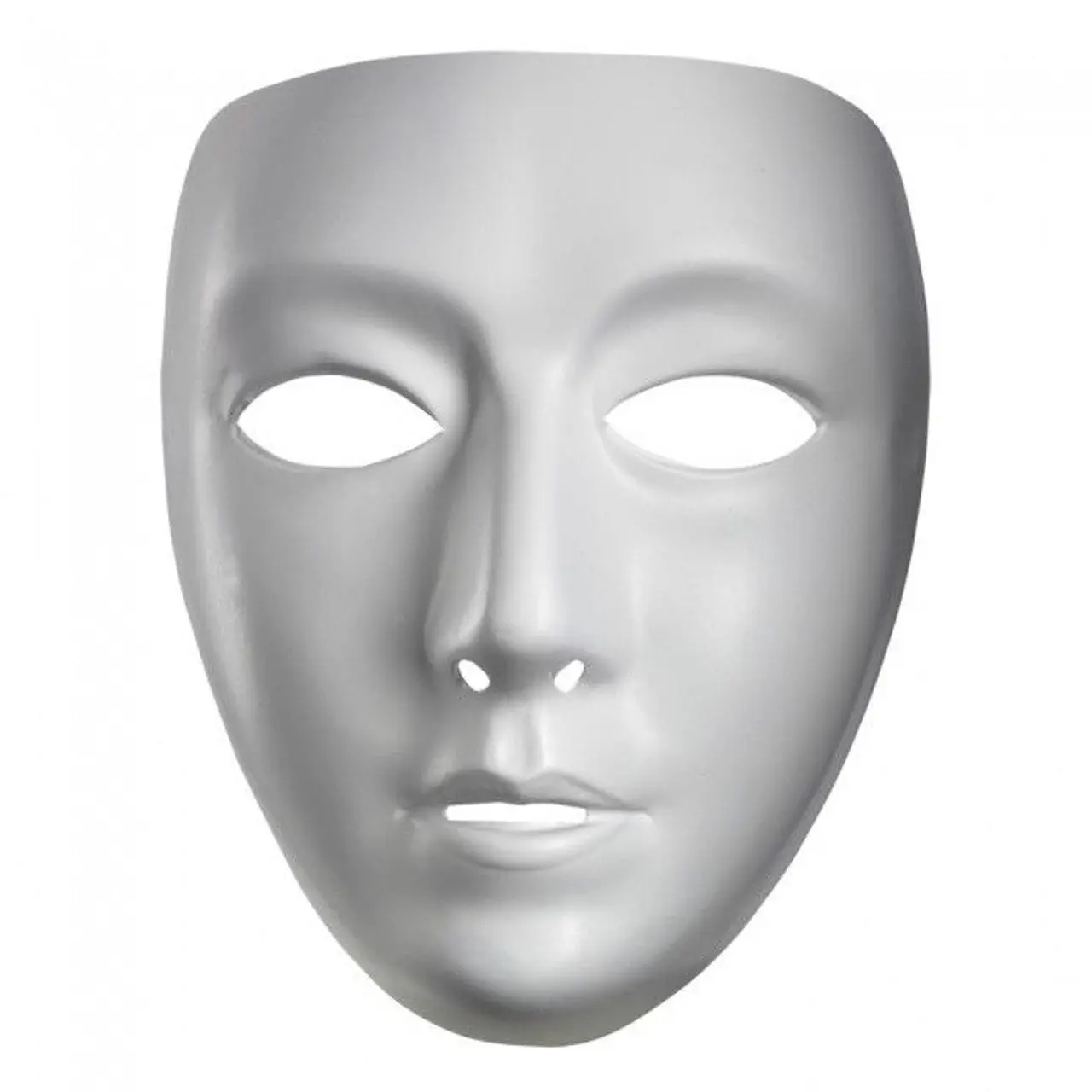 Blank Female Face Mask