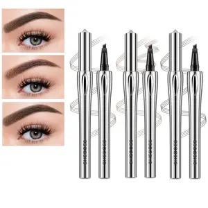 Waterproof and sweat resistant eyebrow pencil, silky and easy to use, long-lasting without shedding makeup