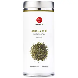 Japanese Green Tea - From Shizuoka, Japan - Loose Leaf Tea In Airtight Tea Tin (3.5oz/100g)