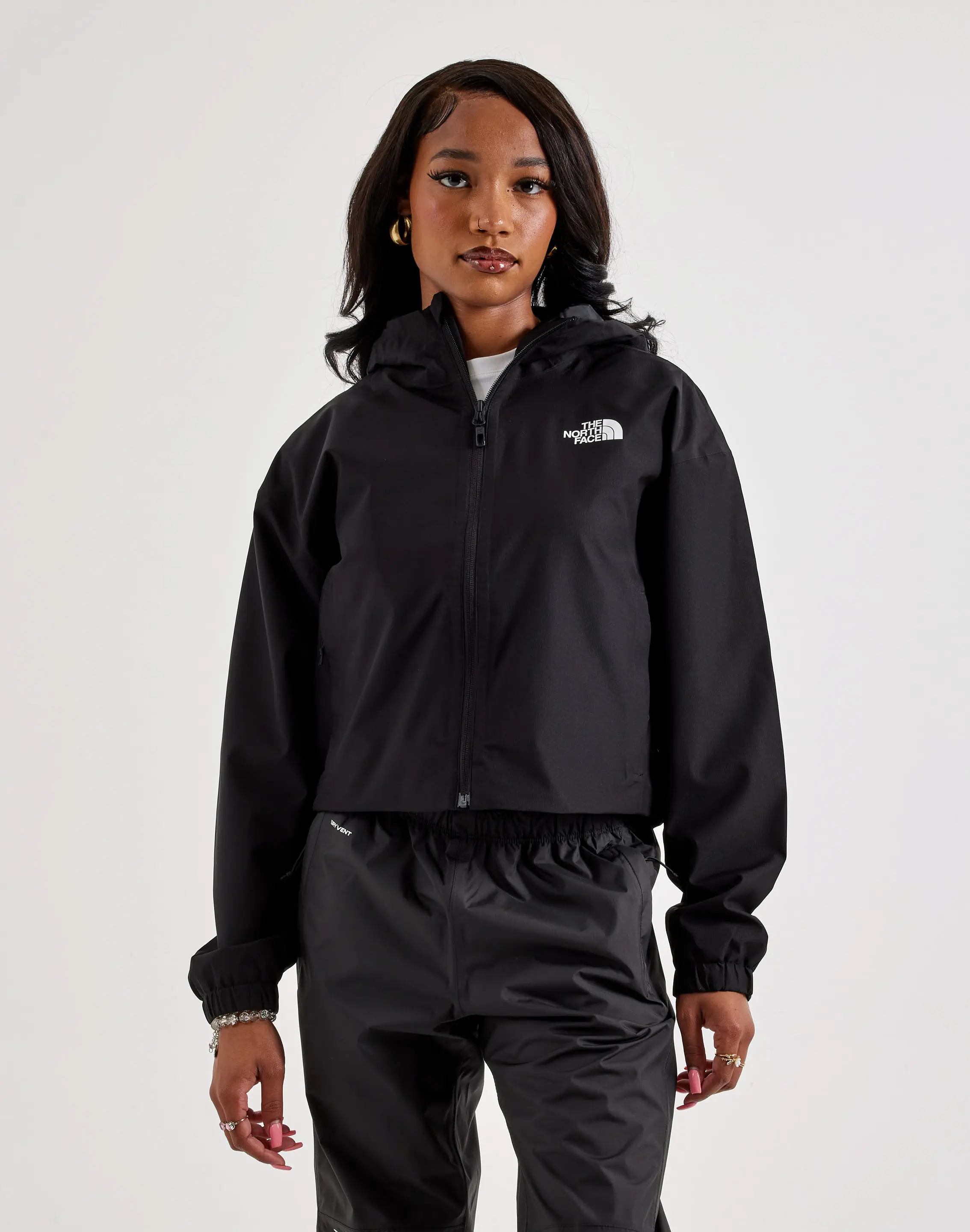 Womens The North Face Quest Mono Cropped Jacket