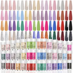 36 Color Acrylic Powder Gift Box Set, Used For 3D Nail Extensions, Long-lasting Beauty, Giving Mothers A High-end Gift For Mother's Day, Halloween, Easter, Christmas, And Valentine's Day