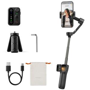hohem iSteady X3 SE Plus Gimbal Stabilizer for iPhone, AI Facial Tracking,Smartphone Gimbal with Detachable Remote Control, Portable Foldable 3-Axis Phone Gimbal for Android & iPhone 17 ,Built-in Extendable Rod,Vlog Stabilizer,Cellphone&Selfie accessories