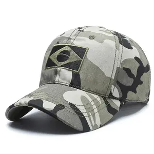 Brazil Flag Baseball Cap Men Summer Sun Protection Snapback Casual Golf Hat Airsoft
