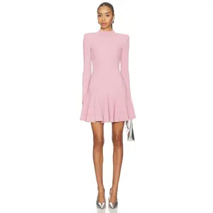 retrofete Sydonie Knit Dress in Metallic Vintage Rose