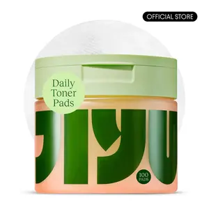 Jiyu Korean Skincare Anti-Aging, Dark Spot & Wrinkle Minimizing Toner Pads with Snail Mucin, Centella Asiatica, Niacinamide, Peptide Complex - 100 ct.