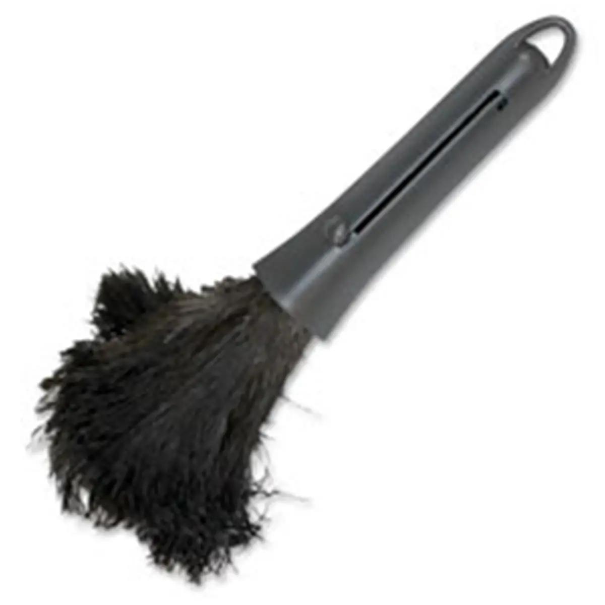 212 MAIN Retractable Ostrich Feather Duster with Handle - Soft Plastics Construction, Adjustable Single Unit Indoor Home Care Cleaning Tool for Compact Small Spaces