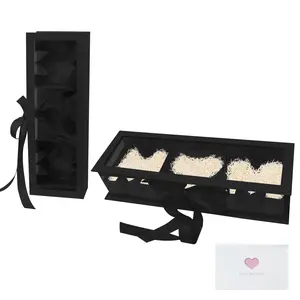 2 Pack Mother's Day Empty Flower Box Empty Gift Box Cardboard Letter Shaped Fillable Chocolate Strawberry Flower Gifts for Mother's Day