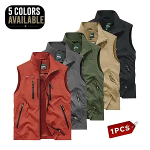 Father’s Day Gift: Rugged Tactical Vest — Built for fishing, hiking, and the wild. 1 pack | Available in 5 colors
