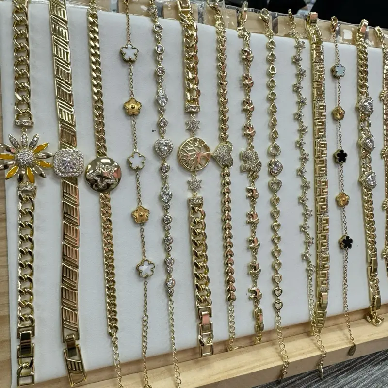 Lote #1  Pulsera Alta Calidad 14k uso diario
