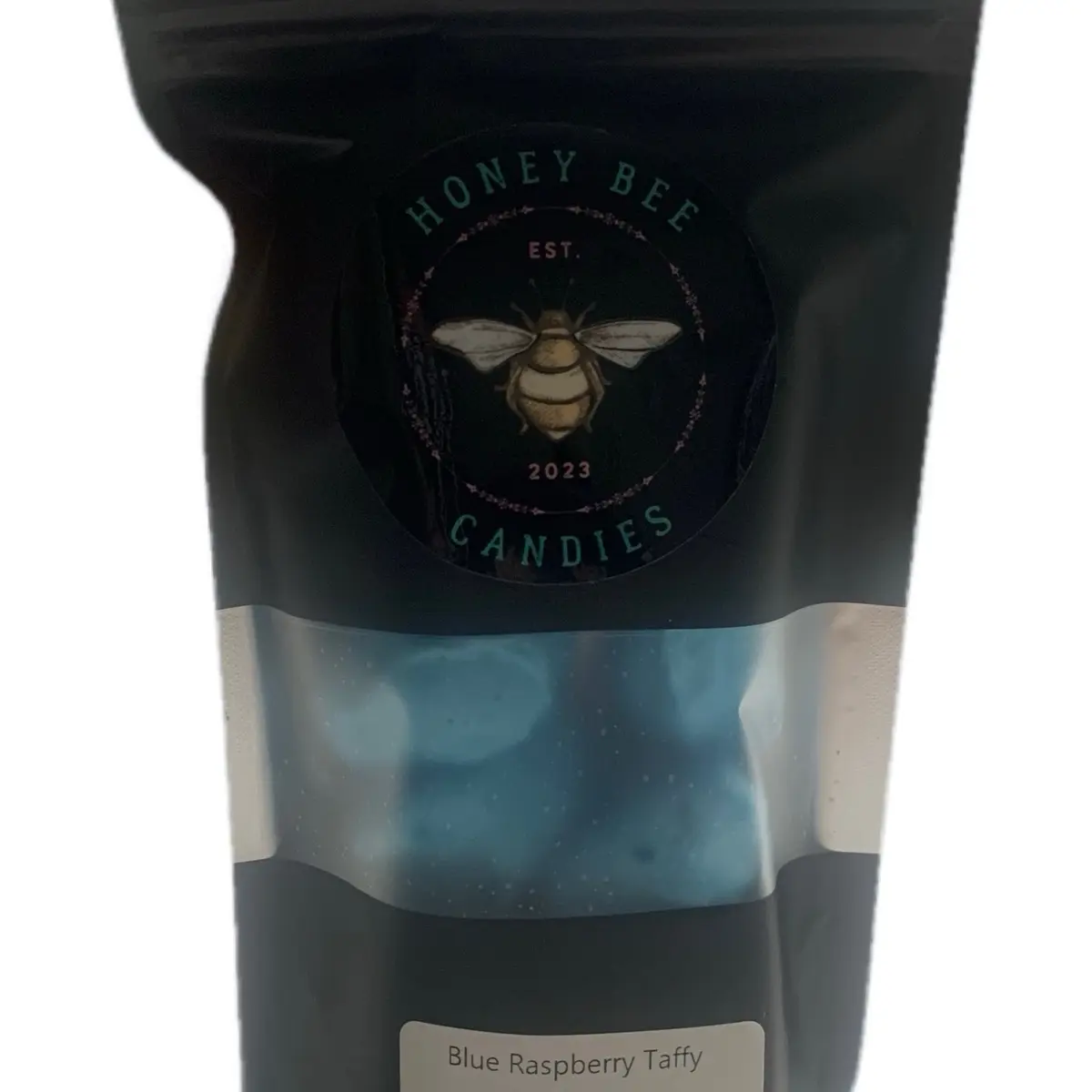 Freeze Dried Blue Raspberry Taffy Sweet Snack Snack Dry Snack Dry