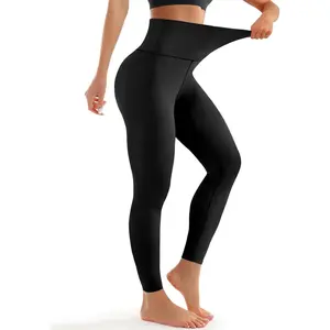 Leggings for Women - High Waisted Full Length Buttery Soft Yoga Pants for Workout Athletic Daily