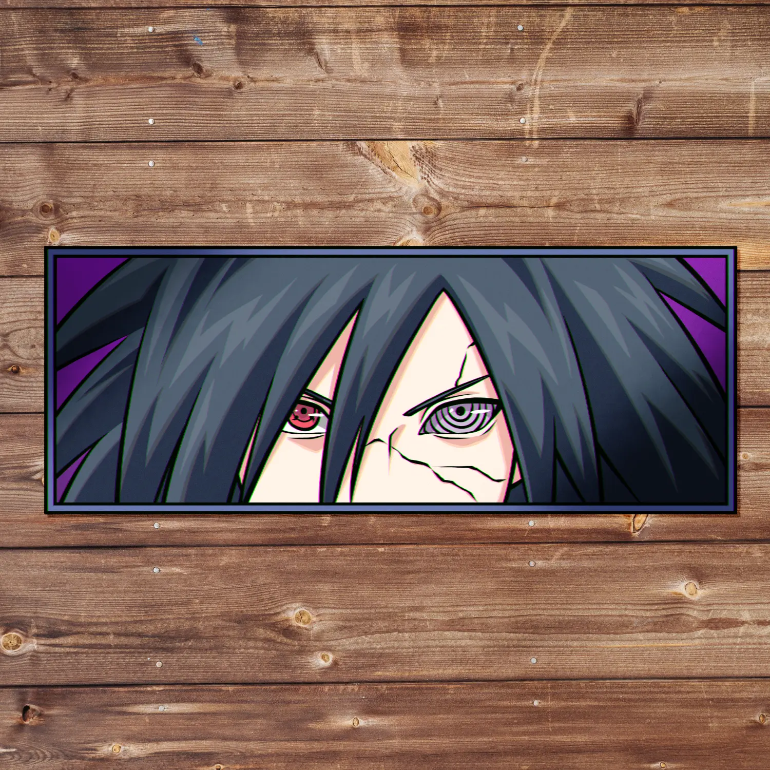 Madara Vinyl Sticker - Handmade JDM Slapper Sticker for Waterproof Window, Laptop, Kindle, and Water Bottle