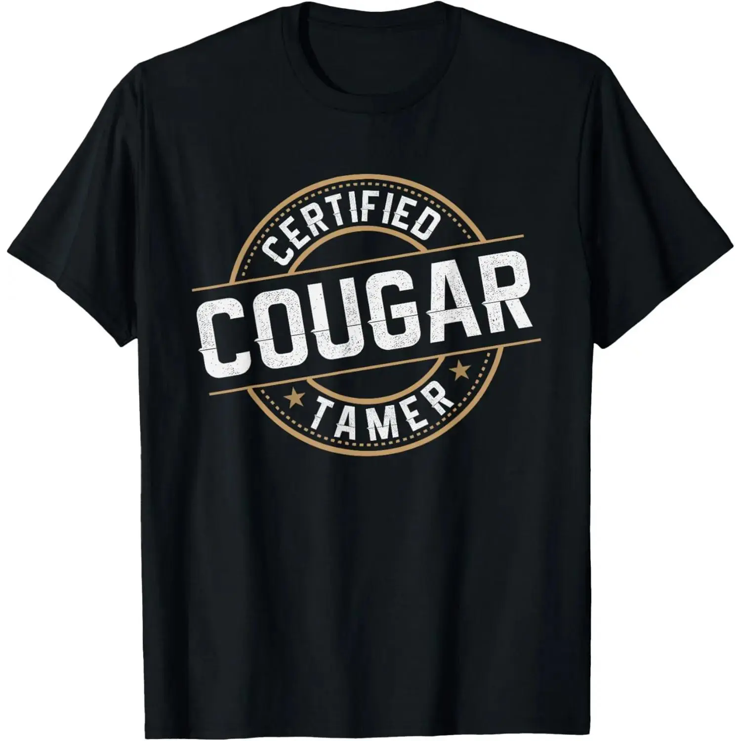 Unisex Certified Cougar Tamer Design Cougar Costume T-Shirt