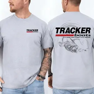 Tracker Boats Fishing Shirt, Bass Fishing Graphic Tee, Tracker Boat Angler T Shirt, Unisex for Men for Women, Menswear, 100% Cotton