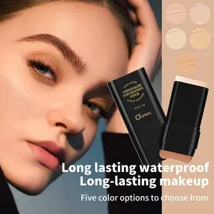 Double-Ended Eraser Foundation Stick, Nose Shadow Concealer, Covers Blemishes, Brightening Foundation Liquid, Perfect for Makeup Application