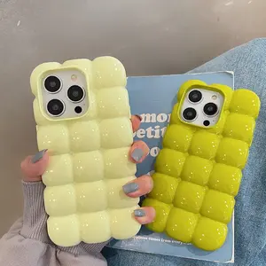 Stylish Chocolate Block 3D Phone Case