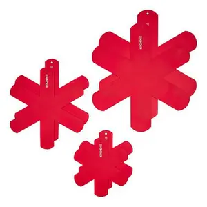 KitchenHQ 6-piece Silicone Pan Protectors and Trivets Set