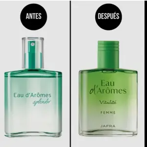 Jafra  Eau d'Arôomes  green splendor  3.3 fl oz Fragrance Spray for Women - Ylang Ylang, Damask Rose, and Vanilla