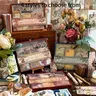 Vintage Scrapbooking Kit, 202pcs/set Retro Scrapbooking Sticker & Washi Tape & Paper Set, DIY Decorative Sticker for Scrapbooking & Journal Making, Scrapbook Materials, Scrapbook Accessories, Scrapbooking Supplies