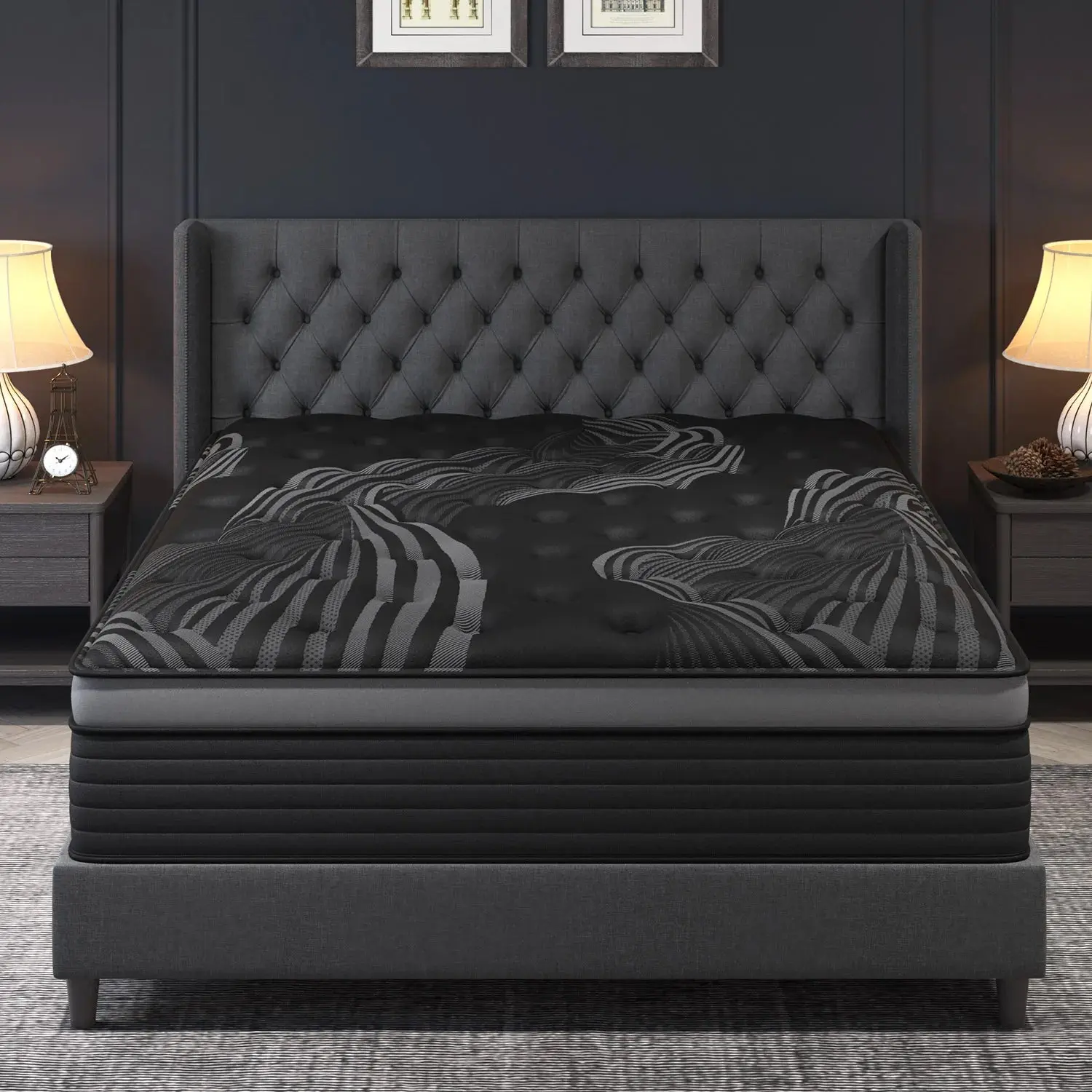 Gel Memory Foam Hybrid Mattress – Twin to King