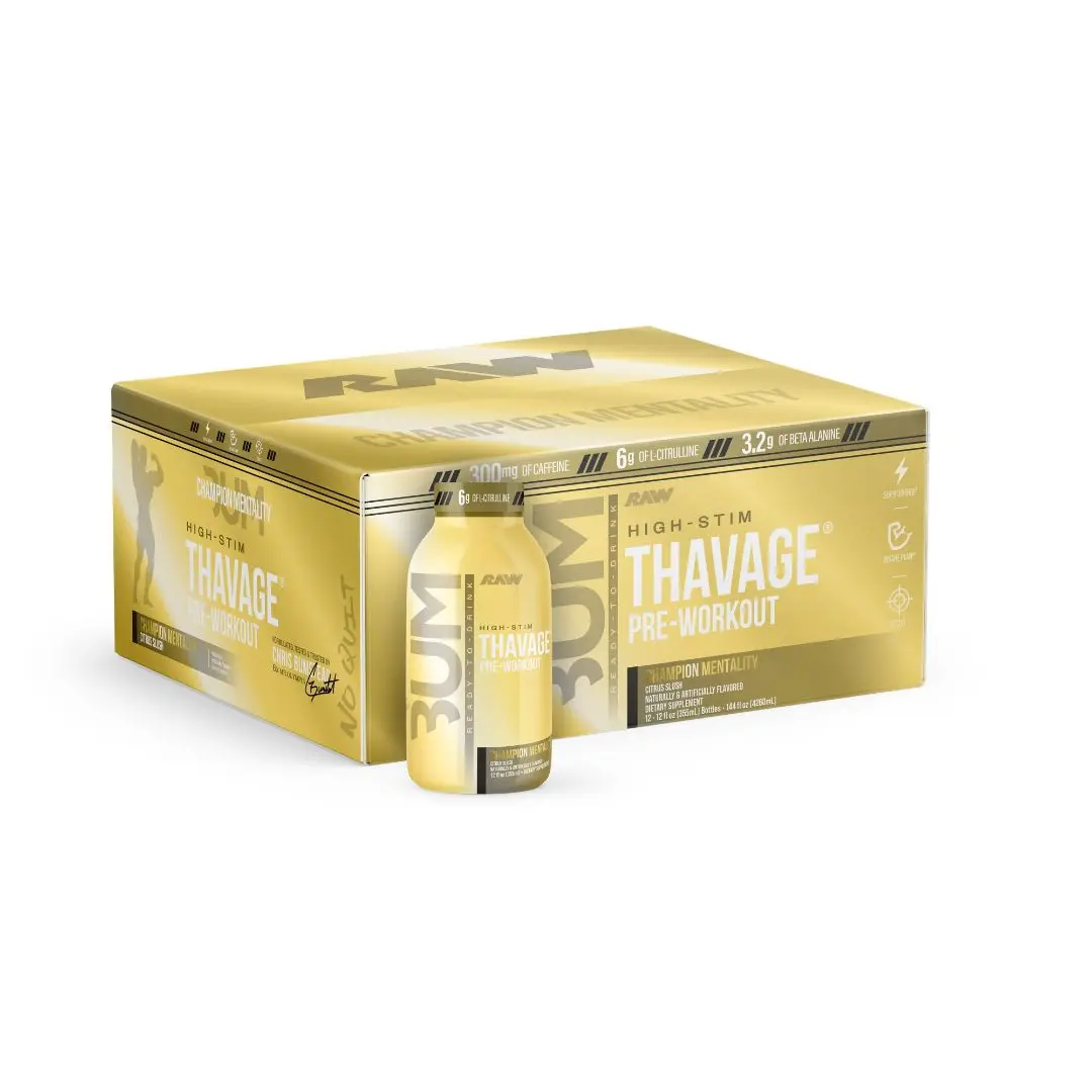 Thavage RTD Pre-Workout Thavage RTD Pre-Workout